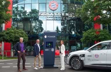 Audi Lengkapi Markas FC Bayern Munchen 38 Titik Setrum e-Tron