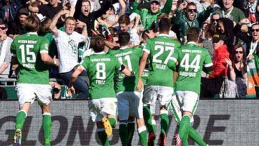 Unggul Gol Tandang, Werder Bremen Bertahan di Bundesliga
