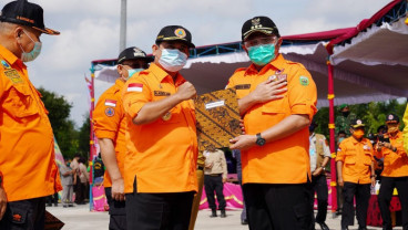 PEMBANGUNAN DAERAH : Bangun Jalan Poros Banyuasin Pakai CSR