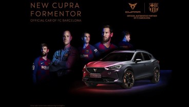 CUPRA Formentor Jadi Mobil Resmi FC Barcelona