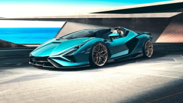 Debut, Lamborghini Sian Roadster Berteknologi Hibrida Unik