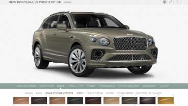 Mau Desain Mobil Sendiri? Bentley Sediakan Konfigurator Cerdas