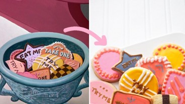 Resep Cookies Eat Me dari Alice in Wonderland