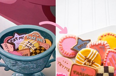 Resep Cookies Eat Me dari Alice in Wonderland