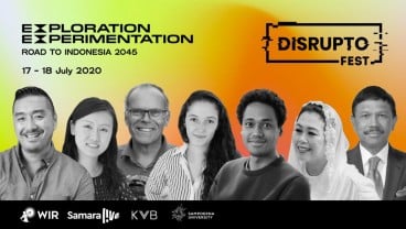 Menuju Indonesia Maju 2045, Festival Inovasi Disrupto Kembali Digelar Secara Virtual