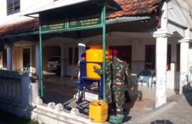 Militer Terjun ke Warga di Sidoarjo, Mengingatkan Pentingnya Protokol Kesehatan