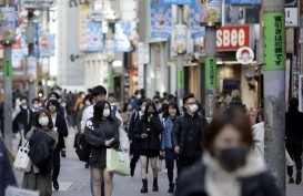Kasus Baru Covid-19 Melesat, Tokyo Bersiap Naikkan Status Waspada