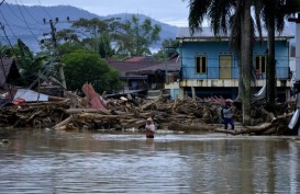 Banjir Luwu Utara, Pusat Bisnis dan Ratusan Rumah Terdampak Lumpur