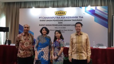 Dua Tahun Beruntun Cahayaputra Asa Keramik (CAKK) Absen Bagi Dividen