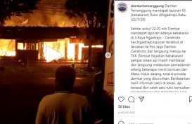 Tiga Ruko di Temanggung Terbakar, Kerugian Ditaksir Rp1 Miliar