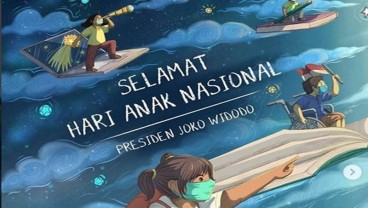 Presiden Jokowi: Selamat Hari Anak Nasional