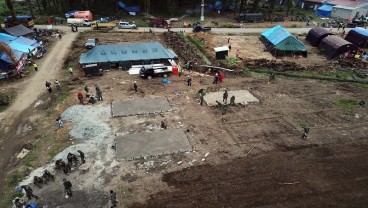 400 Unit Huntara Luwu Utara Ditarget Rampung dalam Sebulan