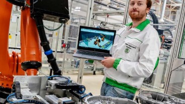 Pabrik Skoda Auto Manfaatkan Teknologi Digital Twin