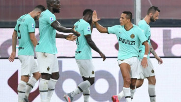 Hasil Pertandingan Liga Italia, Inter Milan Atasi Genoa 3-0