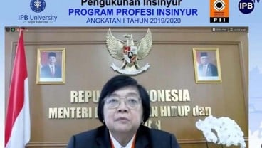 Menteri LHK: Pemerintah Mendukung Kiprah Profesi Insinyur Indonesia