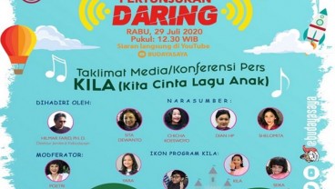 Gelar Lomba Cipta Lagu Anak, Kemendikbud Targetkan 500 Pendaftar