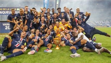 Tanpa Mbappe, Paris Saint-Germain Juara 9 Kali Piala Liga Prancis