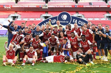Arsenal Juara FA Cup, Aubameyang Perlu Pegang Lebih Banyak Trofi