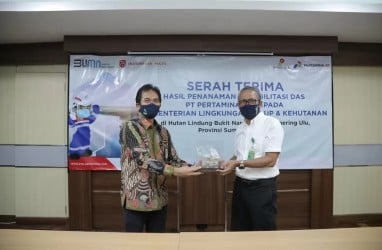 Pertamina EP : Rehabilitasi DAS Bukit Nanti Berhasil 95 Persen