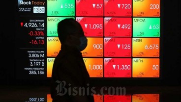 IHSG Anjlok, Saham Pelat Merah Berdarah-darah