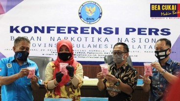 Di Semester Pertama 2020, Bea Cukai Makassar dan BNN Gagalkan Empat Penyelundupan Narkotika