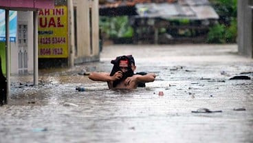 Kota Bandar Lampung Dilanda Banjir