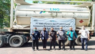 PT Kima Terima Pasokan LNG Aico Energi