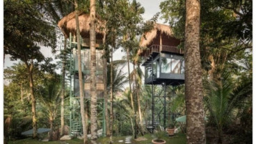 Hotel di Bali Ini, Tawarkan Konsep Rumah Pohon Setinggi 3 Meter