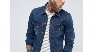 9 Mix and Match Jaket Denim untuk Pria