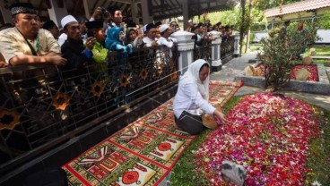 Makam Gus Dur Belum Bisa Dikunjungi Peziarah