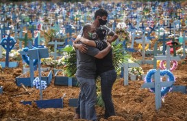 Sebaran Covid-19 di Brasil Meluas, Angka Kematian Tembus 100.000