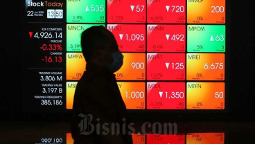 Indeks Bisnis-27 Ditutup Melemah meski Emiten Kertas Sinar Mas Terus Melesat