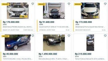 Mobil Keluarga dan Perkotaan Masih Dominasi Pasar Mobil Bekas