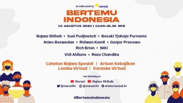 #BertemuIndonesia di Momen Perayaan 75 Tahun Kemerdekaan Indonesia