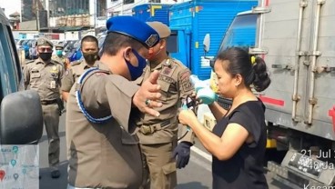 Tidak Pakai Masker di Bogor, Dikenakan Denda Rp100.000 