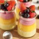 Resep Rainbow Pudding dari Es Krim untuk Si Kecil