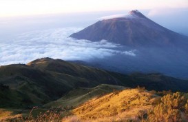 Rayakan HUT RI, Ratusan Orang Mengantre ke Puncak Gunung