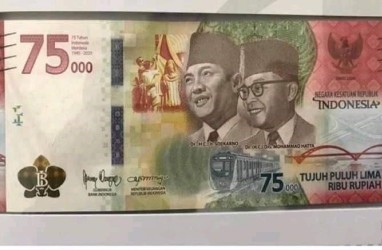Confirm! Ini Gambar Uang Rp75.000 yang Dirilis BI Hari Ini