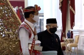 Jokowi Berbaju Adat Timor Tengah Selatan di HUT Ke-75 Kemerdekaan RI