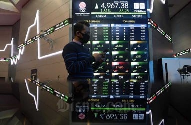 BMTR dan Saham Emiten Emas Penuhi Jajaran Top Gainers