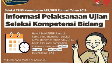 9 Hal Penting dalam Pelaksanaan SKB CPNS 2019 Kementerian ATR/BPN