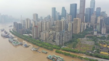 Air Sungai Yangtze Naik 14 Cm, Kota Chongqing Siaga Banjir