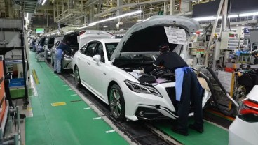 Toyota Pacu Lagi Produksi di Pabrik Jepang