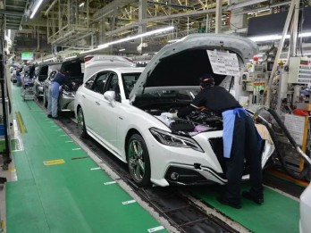 Toyota Pacu Lagi Produksi di Pabrik Jepang
