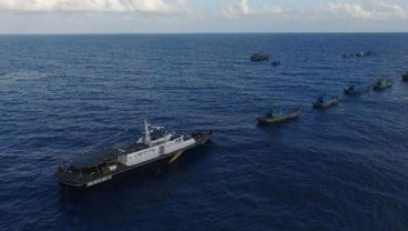 2 Kapal Nelayan Vietnam Ditangkap di Laut Natuna Utara