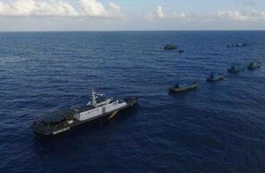 2 Kapal Nelayan Vietnam Ditangkap di Laut Natuna Utara