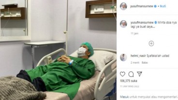 Ustaz Yusuf Mansur Sakit, Doa Kesembuhan Mengalir dari Sejumlah Tokoh 