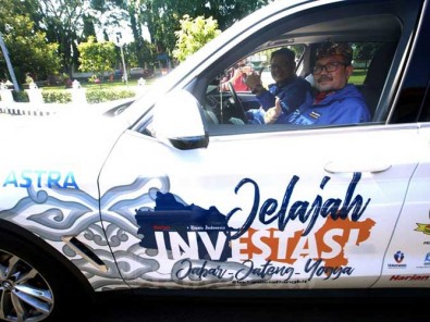Tim Jelajah Investasi Jabar-Jateng-Yogya Bisnis Indonesia Disambut Bupati Cirebon