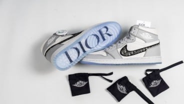 Air Jordan 1 dan Dior, Kolaborasi Sneakers dan Fashion, Harganya Ratusan Juta