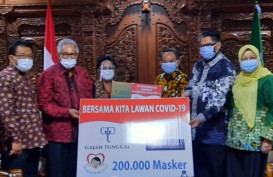 Gajah Tunggal (GJTL) Sumbang 200.000 Masker Ke PP Muhammadiyah